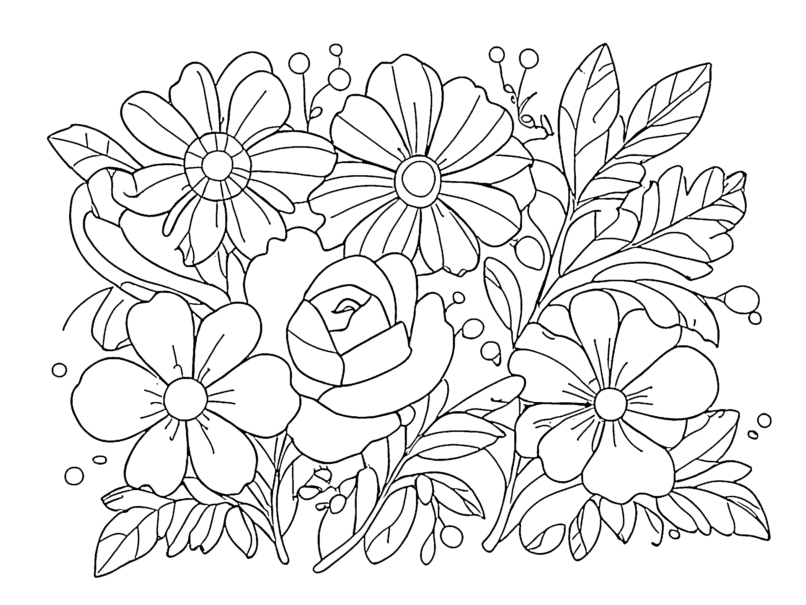 gambar bunga Flowers 2